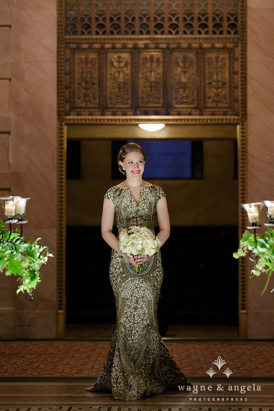 chicago cultural center wedding photography