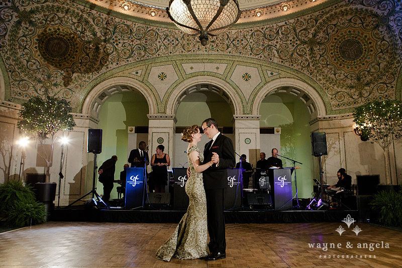 chicago cultural center wedding photography