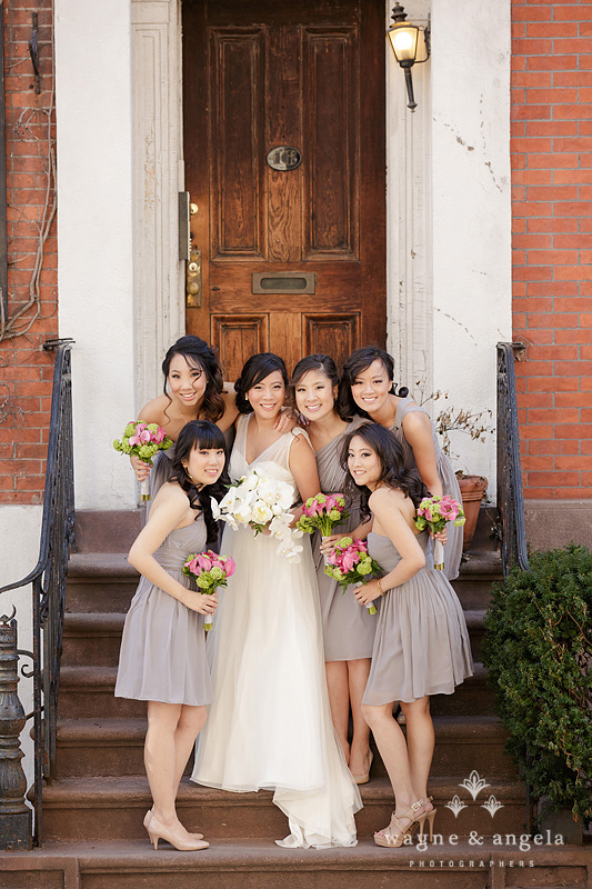 new york wedding bridesmaids