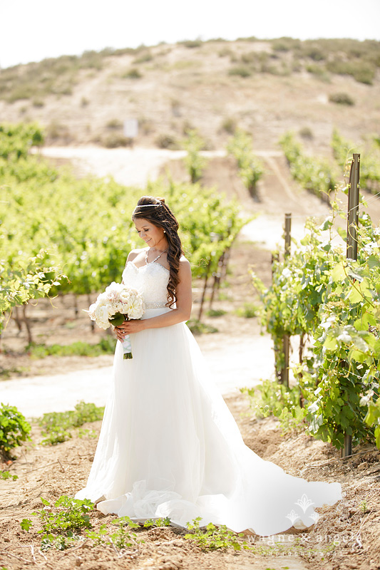 wine country bride