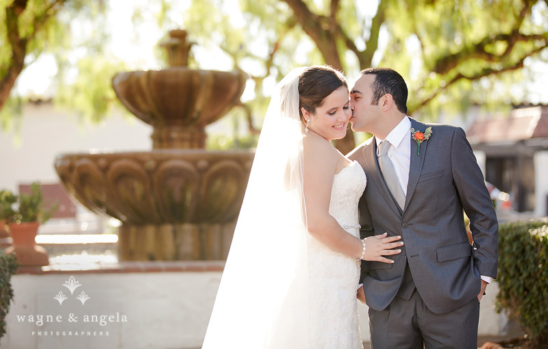 san diego garden wedding mission photos