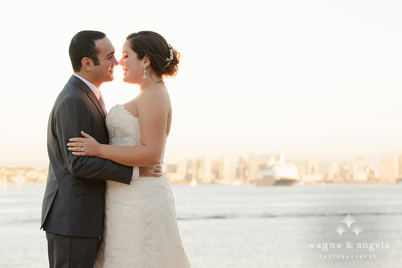 san diego skyline wedding photos