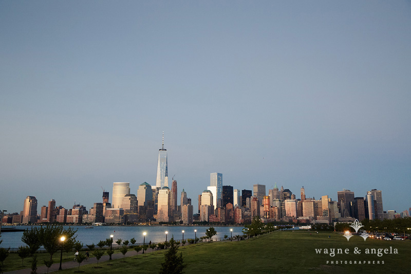 new york city wedding view
