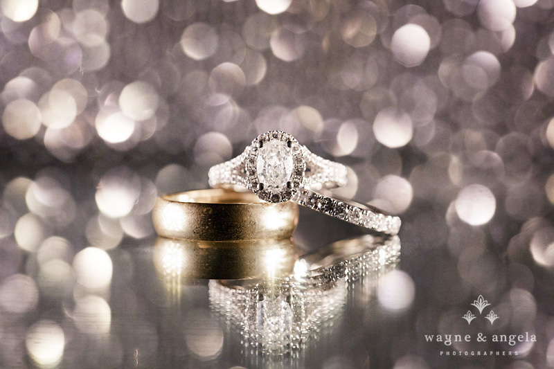 creative wedding ring shots