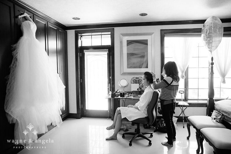 brides wedding dress