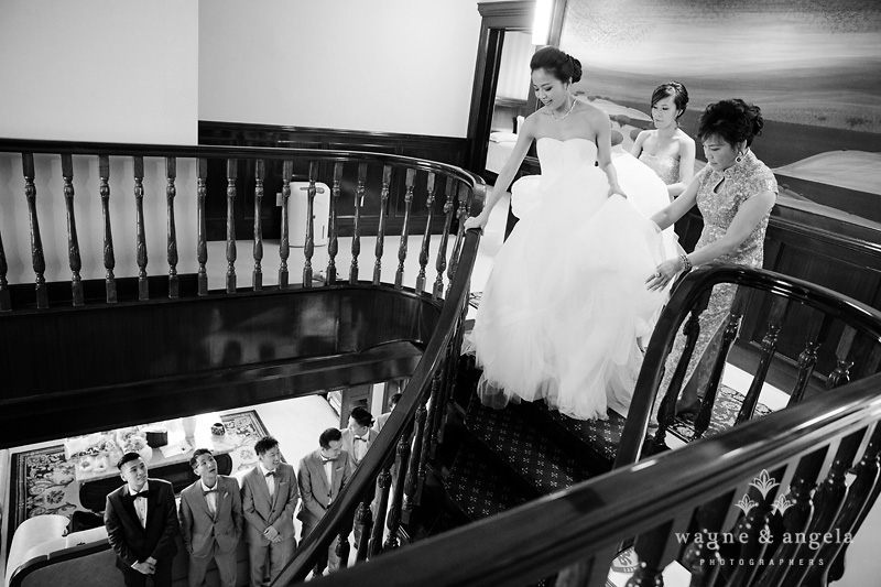 wedding first look
