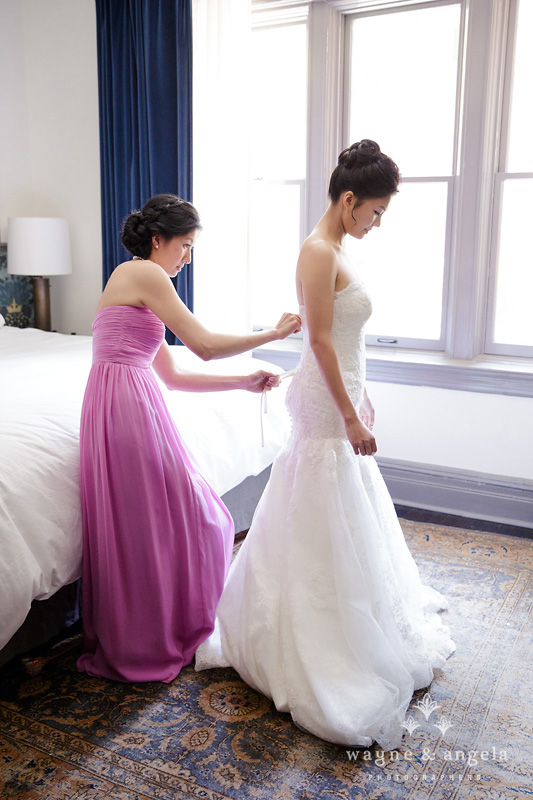 high line hotel wedding photography