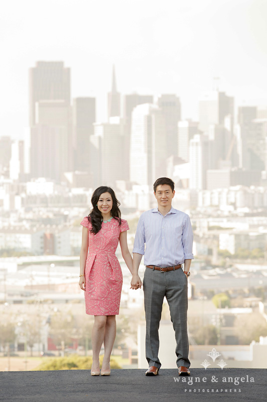 san francisco city hall engagement photography